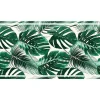 OZAIA Gangtapijt-Tapijt Van Vinyl Met Etnische Stijl Sierrana - 66 X 160 Cm - Groen En Wit