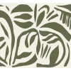 OZAIA Tapijt Van Vinyl-Tapijt Van Vinyl Met Tropisch Motief - 120 X 180 Cm - Groen - Imaza