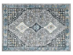 OZAIA Groot Tapijt-Tapijt Vintage Orientaalse Stijl Clossy - Polypropyleen - 160 X 230 Cm - Grijs