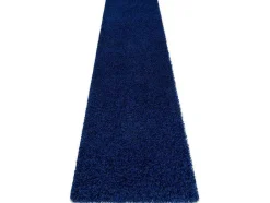 RugsX Tapijt Hoogpolig-Tapijt, Vloerbekleding Soffi Shaggy 5Cm Blauw - Voor Keuken, Naar De G 60X300 Cm