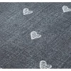 RugsX Kindervloerkleed-Tapijt Voor Kinderen Hearts Jeans, Gewreven Harten, Kinderen - Grijsk 100X150 Cm