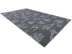 RugsX Kindervloerkleed-Tapijt Voor Kinderen Toys Speelgoed, Om Mee Te Spelen, Kinderen - Grij 400X500 Cm