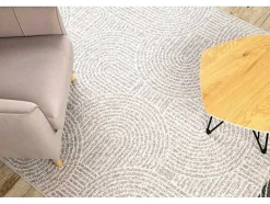 RugsX Kindervloerkleed-Tapijt Wol Angel 7901 / 52022 Geometrisch Beige / Grijs 200X300 Cm