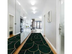 RugsX Gangtapijt-Tapijtloper Emerald Exclusief 1016 Glamour, Stijlvol Art Deco, Marmer 80X120 Cm