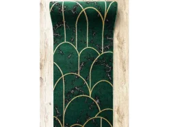 RugsX Gangtapijt-Tapijtloper Emerald Exclusief 1016 Glamour, Stijlvol Art Deco, Marmer 80X110 Cm