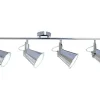EPIKASA Tuinlamp-Tekla Spot, Chroom, Wit, 86,5X15X21 Cm,