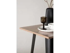 Vente-unique Barmeubel-Tempe Bartafel Okkernoot Decor.