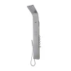 Shower & Design Douchekolom-Thermostatische Douchekolom Met Massagestralen, Ledverlichting En Bluetooth - L20 X H165 Cm - Zilverkleurig - Chakra V