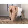 Venture Home Huistextiel-Tilly Plaid 170X130Cm Beige.