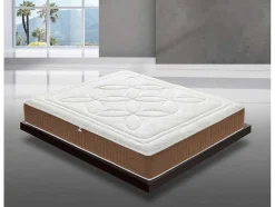 I Love Sleep Matras Met Vormgeheugen-Traagschuimmatras Met 5 Cm Geheugen - Hoogte 25 Cm - Orthopedisch - Verwijderbaar 135 X 200 Cm