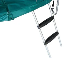 Vente-unique Spel Voor Buiten-Trampoline Met Binnenbeschermingsnet, Ladder, Dekzeil En Verankeringsset D.427 Cm - Wallaby