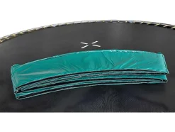 Vente-unique Spel Voor Buiten-Trampoline Met Binnenbeschermingsnet, Ladder, Dekzeil En Verankeringsset D.427 Cm - Wallaby