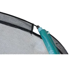 Vente-unique Spel Voor Buiten-Trampoline Met Binnenbeschermingsnet, Ladder, Hoes En Verankeringsset - D.366 Cm - Wallaby