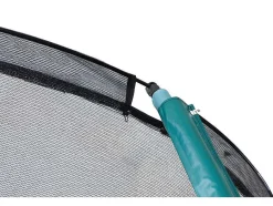 Vente-unique Spel Voor Buiten-Trampoline Met Binnenbeschermingsnet, Ladder, Hoes En Verankeringsset - D.244 Cm - Wallaby