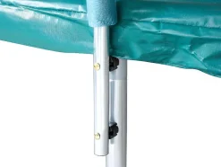 Vente-unique Spel Voor Buiten-Trampoline Met Binnenbeschermingsnet, Ladder, Hoes En Verankeringsset - D.244 Cm - Wallaby