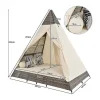 ModernLuxe Ligstoel-Tuinbed - Rotan Tent Voor 2 Personen - Met Gordijn En Kussens - Grijs