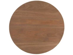 MYLIA Salontafel-Tuinbijzettafel Van Teakhout D50 Cm - Licht Naturel - Triani