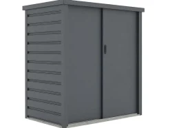 Vente-unique Tuinopslag-Tuinkast Van Gegalvaniseerd Staal Reivax - Grijs - 1,31 M3 - L125 X B80 X H131 Cm