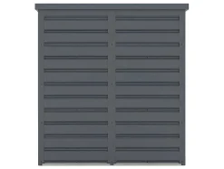 Vente-unique Tuinopslag-Tuinkast Van Gegalvaniseerd Staal Reivax - Grijs - 1,31 M3 - L125 X B80 X H131 Cm