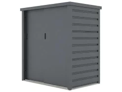 Vente-unique Tuinopslag-Tuinkast Van Gegalvaniseerd Staal Reivax - Grijs - 1,31 M3 - L125 X B80 X H131 Cm