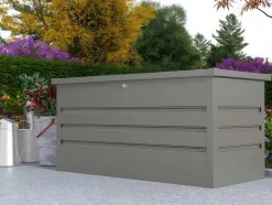 Vente-unique Tuinopslag-Tuinkist In Gegalvaniseerd Staal Tomaso - 400L