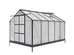 EXPERTLAND Tuinkas-Tuinserre Corolle Ii 9 M Van Polycarbonaat - Antraciet