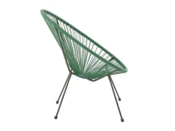 MYLIA Loungeset-Tuinzithoek Van Gevlochten Harsdraden: Twee Fauteuils, Een Bank En Een Tafel - Kaki - Alios Iii Van