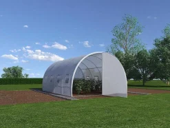 EXPERTLAND Tuinkas-Tunnelkas Met Structuur Van Staal En Deur 12 M - L300 X B400 X H200 Cm - Alocasia