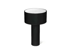 EPIKASA Staande Lamp-Turni Di Gioco Vloerlamp, Zwart, Wit, 30X30X55 Cm,