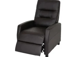 Vente-unique Fauteuil Kunstleer-Tv-Fauteuil Mcw-K52, Bruin