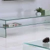 Vente-unique Tv-Meubel-Tv-Meubel Stileos - 1 Nis - Gehard Glas