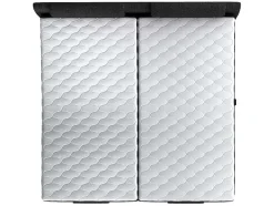 Palacio Elektrisch Relaxatiebed-Tweepersoons Boxspring Met Elektrische Bedbodem + Matras En Dekmatras Castel Van - 2X90X200Cm - Antraciet