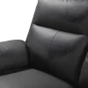Vente-unique Relaxbanken Met Manuele Relaxfunctie-Tweezits Relaxbank Van Buffelleer Pakita - Zwart