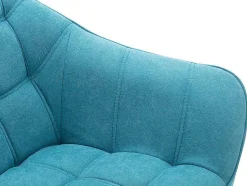 Vente-unique Scandinavisch-Tweezitsbank Van Stof Caserta - Blauw