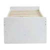 Vente-unique Bed Met Slaaplade-Uitschuifbed Titouan Met 3 Lades - Mdf En Dennenhout - Wit + Matras