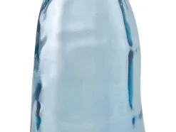 OZAIA Decoratieobject Voor Binnen-Vaas Dame-Jeanne Van Gerecycleerd Glas Pyrite H. 51 Cm - Transparant Blauw
