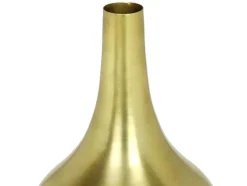 OZAIA Decoratieobject Voor Binnen-Vaas Van Goudkleurig Metaal - H30 Cm - Afwerking Van Antiek Messing - Gizeh