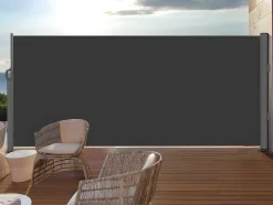 EXPERTLAND Afscherming En Omheining-Verduisterend Textiel Paneel Suela - Uittrekbaar - L300 X H180 Cm