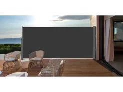 EXPERTLAND Afscherming En Omheining-Verduisterend Textiel Paneel Suela - Uittrekbaar - L300 X H180 Cm
