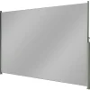 EXPERTLAND Afscherming En Omheining-Verduisterend Textiel Paneel Suela - Grijs - Uittrekbaar - L300 X H180 Cm