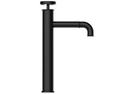 Shower & Design Kraan-Verhoogde Mechanische Mengkraan - H30,3 Cm - Matzwart - Kodva
