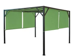 Vente-unique Prieel, Pergola, Gazebo En Kiosk-Vervangen Overkapping Voor Pergola Beja, Groen
