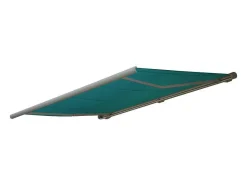 Vente-unique Buitenzonwering-Vervangingshoes Voor Luifel H124, Polyester Blauwgroen