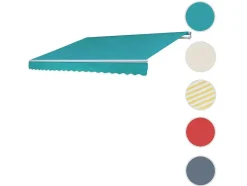 Vente-unique Buitenzonwering-Vervangingshoes Voor Luifel Mcw-E49, Polyester Turquoise