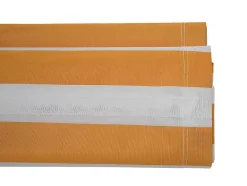 Vente-unique Buitenzonwering-Vervangingshoes Voor Luifel H122, Polyester Geel-Wit