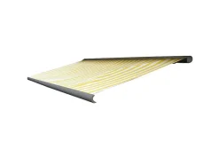 Vente-unique Buitenzonwering-Vervangingshoes Voor Luifel H123, Acryl Geel-Wit