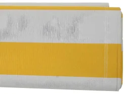 Vente-unique Buitenzonwering-Vervangingshoes Voor Luifel H123, Acryl Geel-Wit