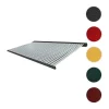 Vente-unique Buitenzonwering-Vervangingshoes Voor Luifel H124, Polyester Grijs-Wit