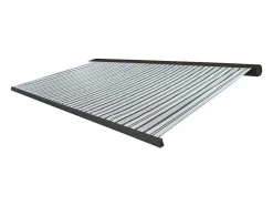 Vente-unique Buitenzonwering-Vervangingshoes Voor Luifel H124, Polyester Grijs-Wit