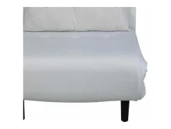 Vente-unique Uitklapbare Fauteuil-Vicky Slaapbank ,Fauteuil Wit.
